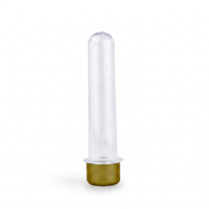 TUBETE DOURADO VEMAN PLAST 13CM C/10