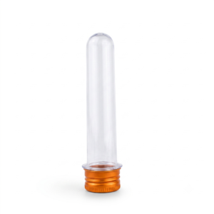 TUBETE LARANJA VEMAN PLAST 13CM C/10