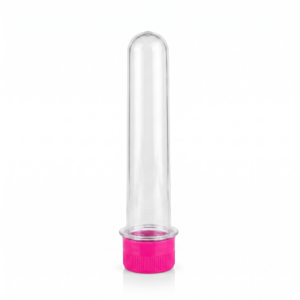 TUBETE ROSA PINK VEMAN PLAST 13CM C/10
