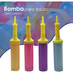 BOMBA DE ENCHER BALAO SORTIDO SILVER