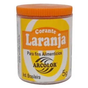 CORANTE EM PÓ LARANJA 5G ARCOLOR