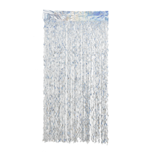 CORTINA HOLOGRAFICA PRATA 100X200CM SILVER