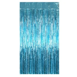 CORTINA NEON AZUL 100X200CM SILVER
