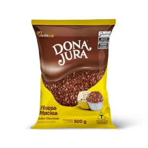 FLOCOS GOURMET CHOCOLATE 500G DONA JURA