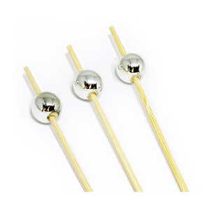PALITO EM BAMBU P PETISCOS PRATA C/20 SILVER