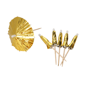 PALITO GUARDA CHUVA DOURADO C/12 SILVER