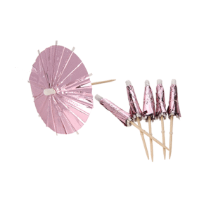 PALITO GUARDA CHUVA ROSE GOLD C/12 SILVER
