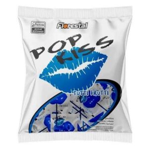 POP KISS TUTTI FRUTTI COM 50 500G FLORESTAL