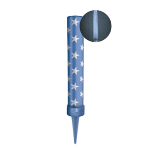VELA VULCAO CHAMA AZUL SILVER