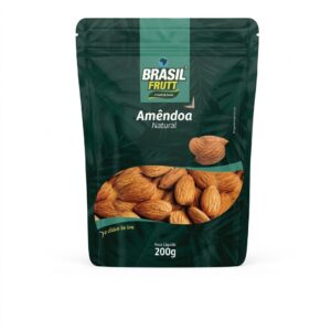 AMÊNDOA NATURAL 200G BRASIL FRUTT