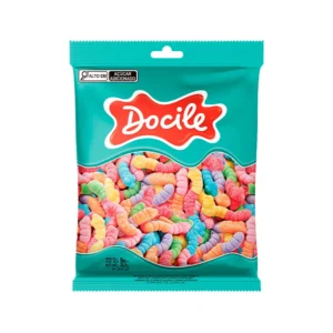 BALA DE GELATINA GELATINES COBRINHAS CÍTRICAS 1KG DOCILE