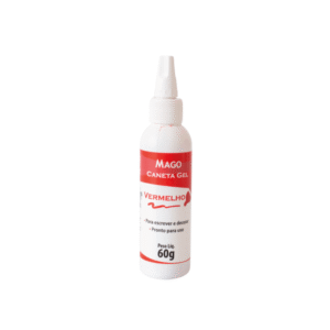 CANETA GEL VERMELHO 60G MAGO