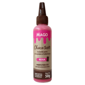 CORANTE CHOCOLATE SOFT ROSA 50G MAGO