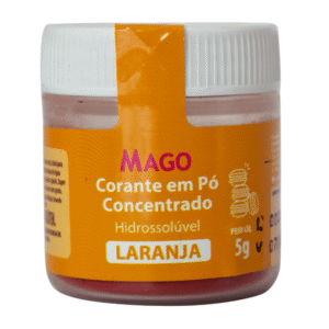 CORANTE EM PÓ HIDROSSOLUVEL LARANJA 5G