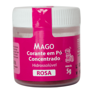 CORANTE EM PÓ HIDROSSOLUVEL ROSA 5G