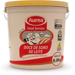 DOCE DE SORO DE LEITE 9,8KG ÁUREA