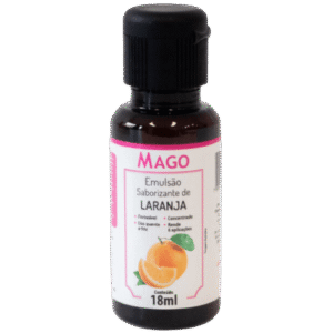 EMULSAO SABORIZANTE LARANJA 18ML MAGO