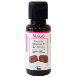 EMULSAO SABORIZANTE PAO DE MEL 18ML MAGO