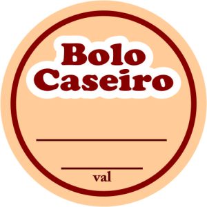 ETIQUETA BOLO CASEIRO C/60 HIPER