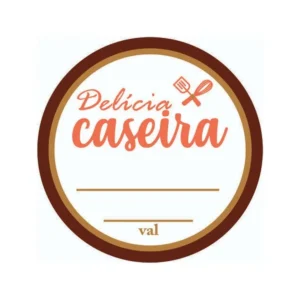ETIQUETA DELICIA CASEIRA C/60 HIPER