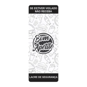 ETIQUETA DELIVERY PRETO C/40 HIPER