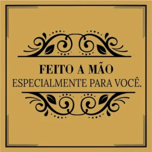 ETIQUETA ELEGANCE FEITO A MAO C/60 HIPER