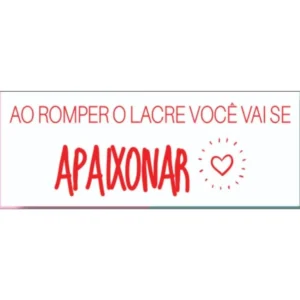 ETIQUETA LACRE APAIXONAR C/40 HIPER