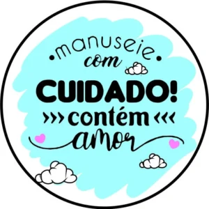 ETIQUETA MANUSEIE COM CUIDADO C/60 HIPER