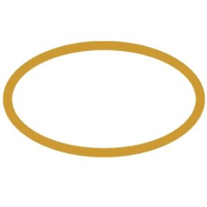 ETIQUETA NEUTRA OVAL C/100 HIPER