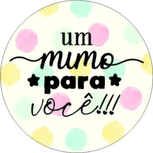 ETIQUETA UM MIMO CUTE C/60 HIPER