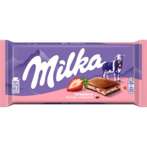 STRAWBERRY 100G MILKA