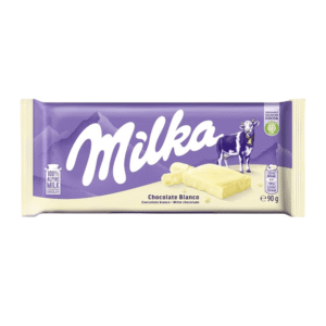 WHITE CHOCOLATE 90G MILKA