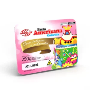 PASTA AMERICANA AZUL BEBE 250G ARCOLOR