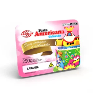 PASTA AMERICANA LARANJA 250G ARCOLOR