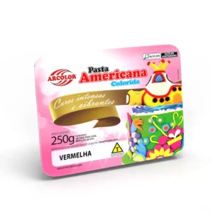 PASTA AMERICANA VERMELHA 250G ARCOLOR