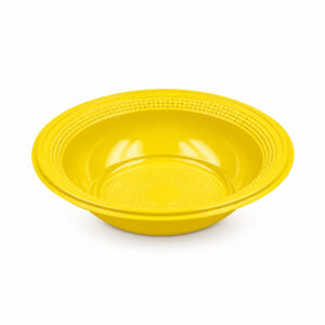 PRATO FUNDO AMARELO 12CM C/10 TRIK TRIK