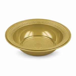 PRATO FUNDO DOURADO 15CM C/10 TRIK TRIK