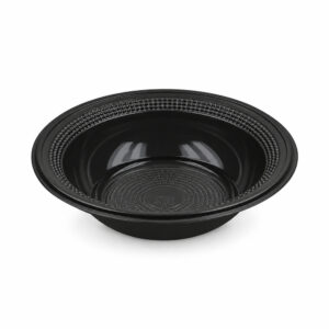 PRATO FUNDO PRETO 15CM C/10 TRIK TRIK