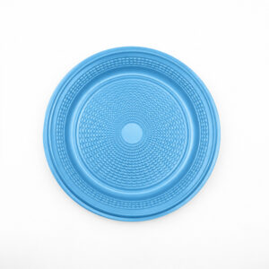 PRATO RASO AZUL CLARO 15CM C/10 TRIK TRIK