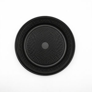 PRATO RASO PRETO 15CM C/10 TRIK TRIK