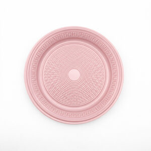 PRATO RASO ROSA CANDY 15CM C/10 TRIK TRIK